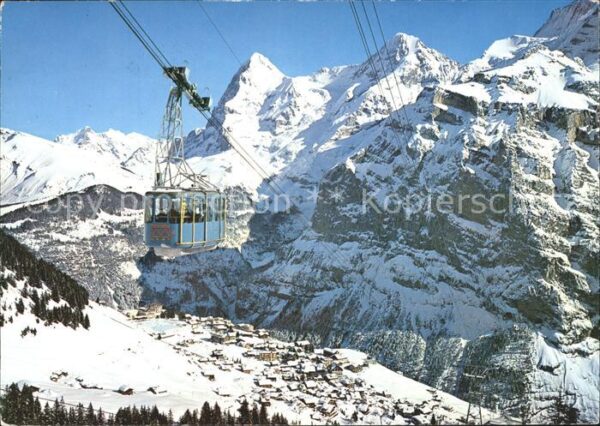 Seilbahn Schilthorn Mürren-Birg Eiger Mönch