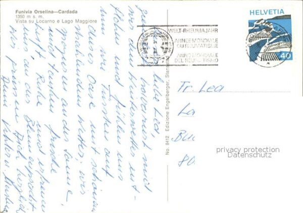 Seilbahn Funivia Orselina-Cardada Lago Maggiore – Bild 2