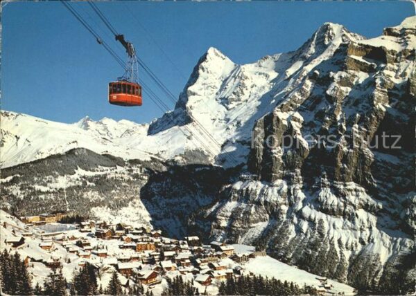 Seilbahn Schilthorn Mürren Eiger Mönch