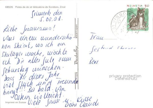 Seilbahn Sorebois Zinal – Bild 2