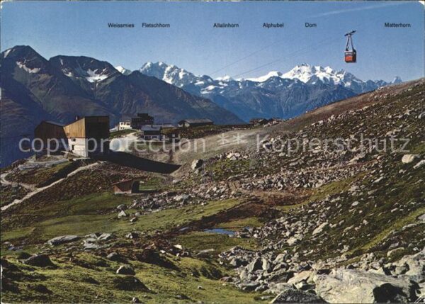 Seilbahn Fiesch-Eggishorn Station Kühboden