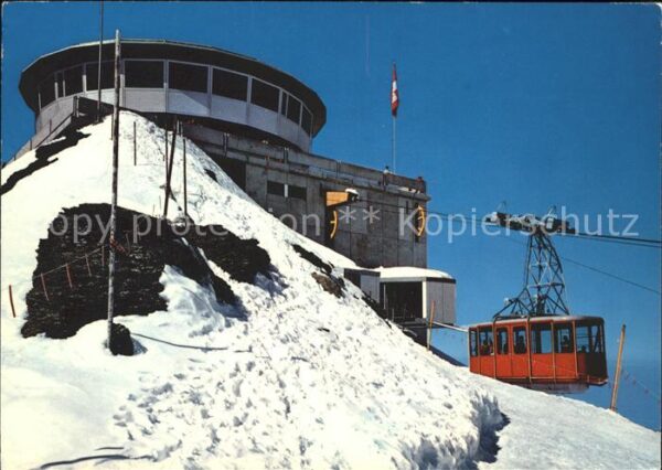Seilbahn Schilthorn Mürren Gipfelstation Restaur
