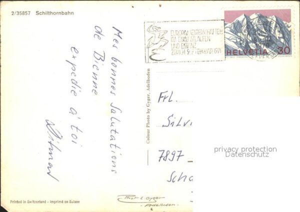 Seilbahn Schilthorn – Bild 2