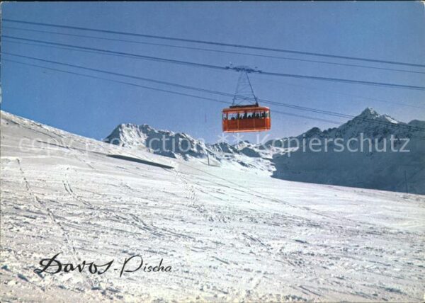 Seilbahn Pischa Flüela-Weisshorn  Flüela-Schwarz