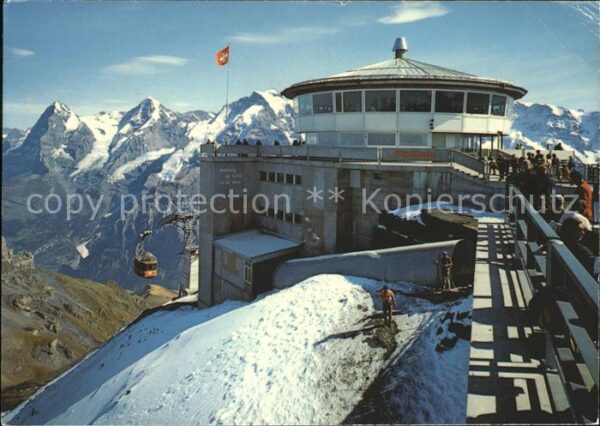 Seilbahn Schilthorn Gipfelstation Restaurant Eig
