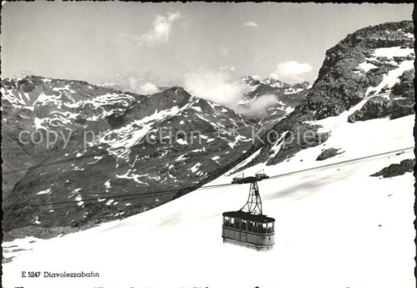 Seilbahn Diavolezza