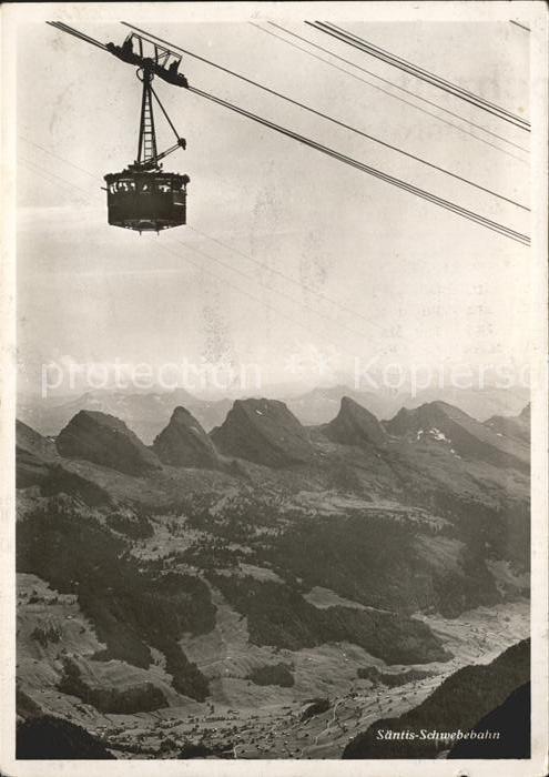 Seilbahn Säntis