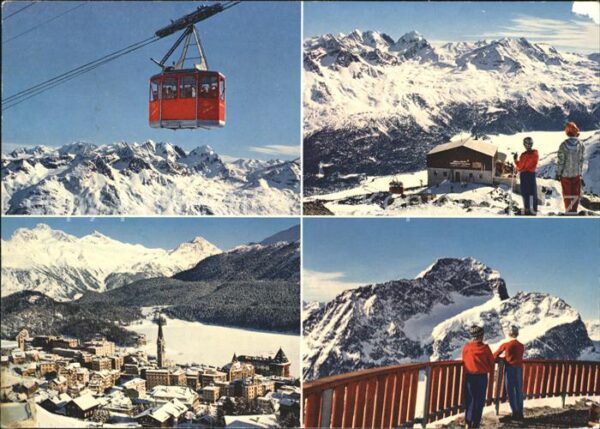 Seilbahn Corviglia-Piz Nair St. Moritz Gipfelres