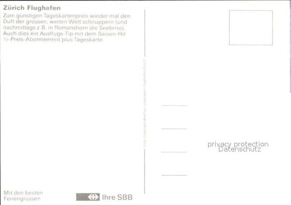 Swissair Zürich Flughafen – Bild 2