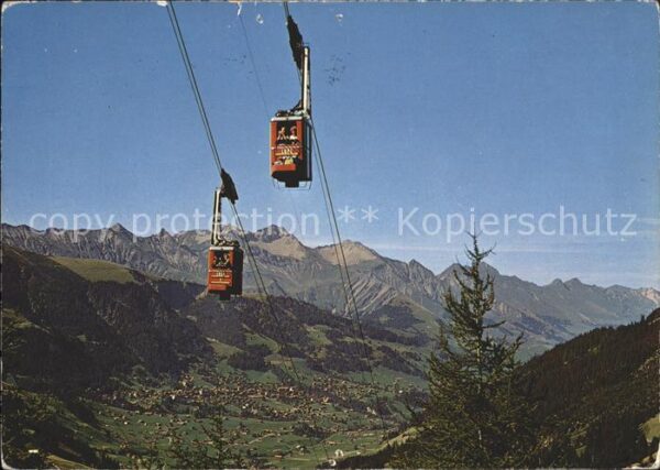Seilbahn Birg-Engstligenalp Adelboden Niesenkett