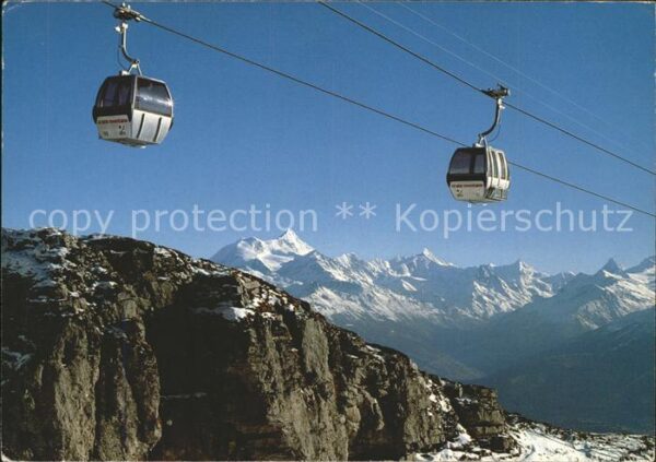 Seilbahn Crans-Montana Violettes Express