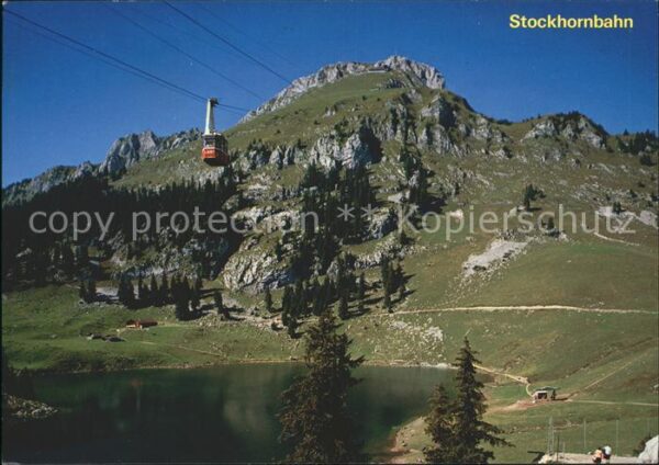 Seilbahn Stockhorn Berner Oberland Hinterstocken