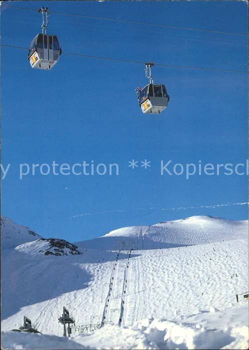 Seilbahn Crap Sogn Gion Vorab 3000 Graubünden