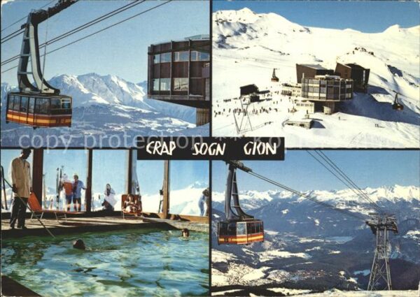 Seilbahn Crap Sogn Gion Weisse Arena Flims Laax