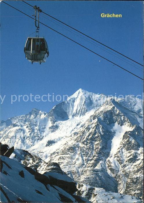 Seilbahn Grächen-Seetalhorn Weisshorn Brunegghor