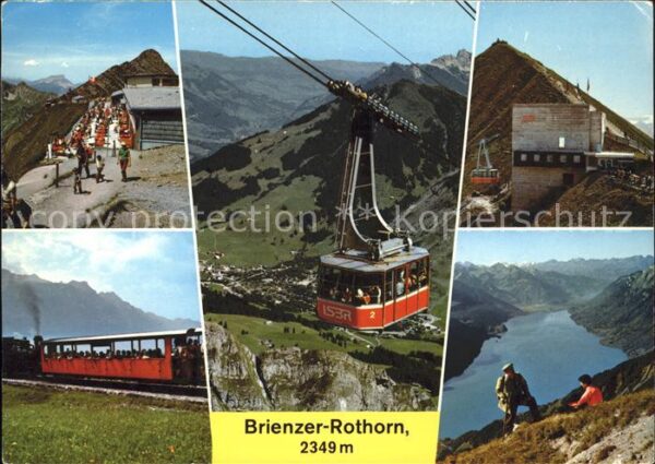 Seilbahn Zahnradbahn Brienzer-Rothorn