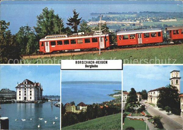 Zahnradbahn Rorschach-Heiden Altenrhein Bodensee Wa
