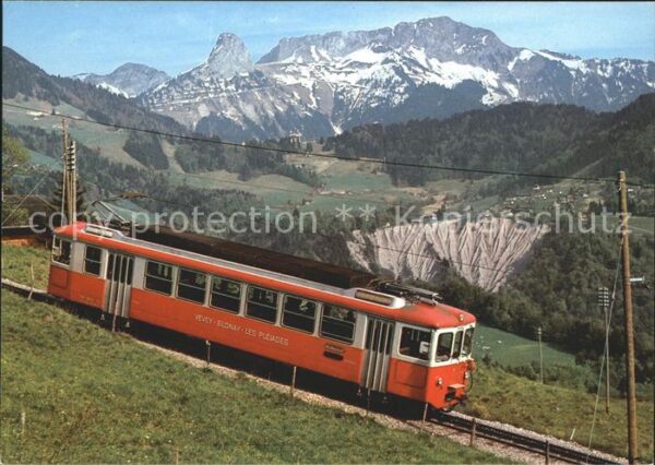 Zahnradbahn Chemins de fer Electriques Veveysans