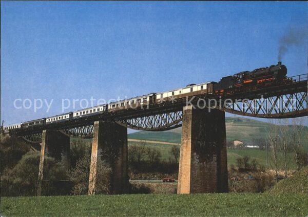 Eisenbahn Dampf-Lokomotive 58 311 Strecke  Weizen