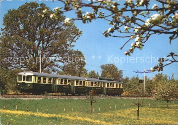 Eisenbahn Bodensee-Toggenburg-Bahn Bluestfahrt Th