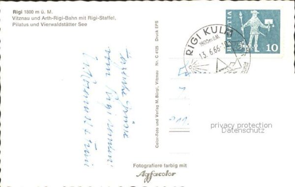 Zahnradbahn Vitznau- und Arth-Rigi-Bahn Rigi-Staffe – Bild 2