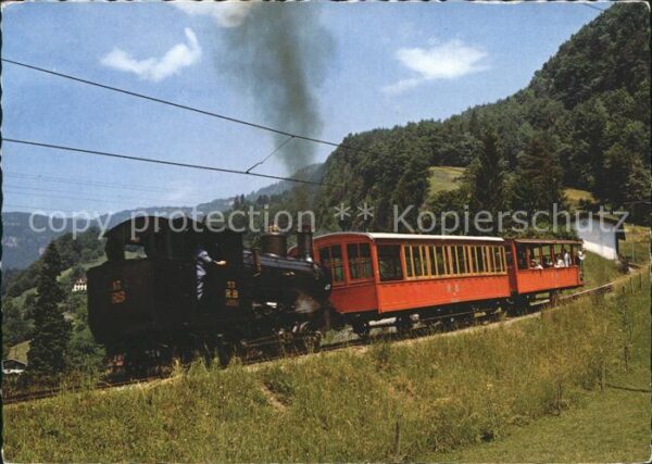Lokomotive 100 Jahre Vitznau-Rigi-Bahn