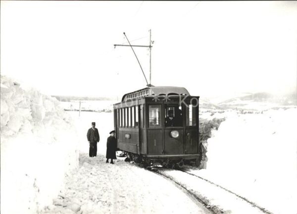 Strassenbahn Ce 2/21 Essertines et Gimel