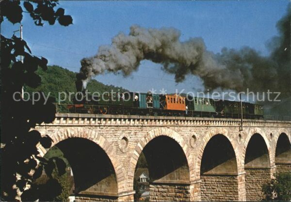 Lokomotive Ec 2/5 Nr. 28 Viadukt Rümlingen