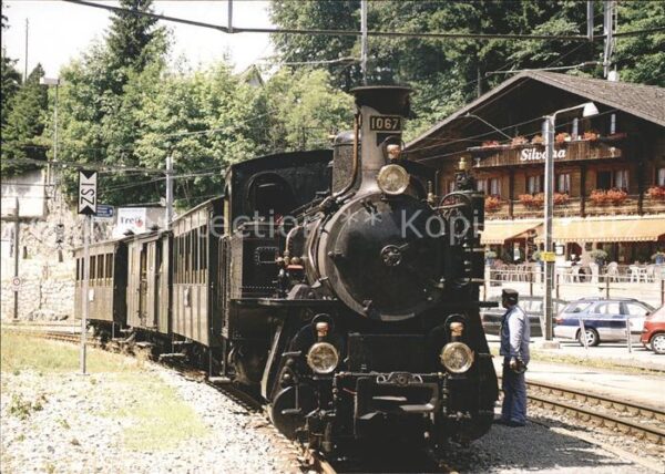 Lokomotive 1067 Ballenberg Dampfbahn Brünigpass