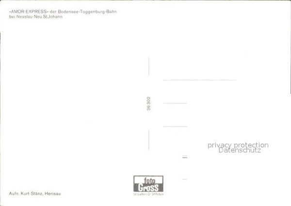 Eisenbahn Amor-Express Bodensee-Toggenburg-Bahn N – Bild 2
