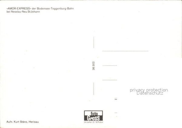 Eisenbahn Amor-Express Bodensee-Toggenburg-Bahn N – Bild 2