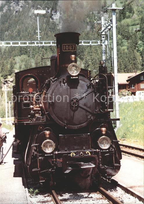 Lokomotive HG 3/3 1067 Ballenberg-Dampfbahn