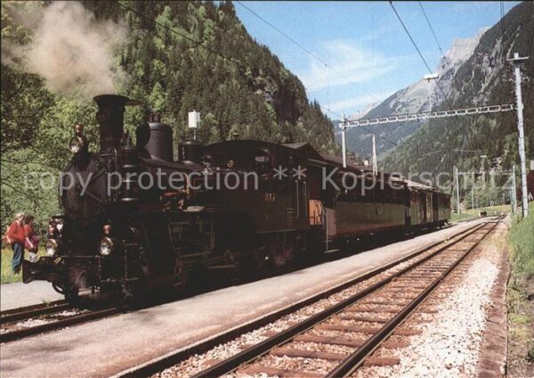 Lokomotive HG 3/3 1067 ex Brünig Ballenberg-Dampfb