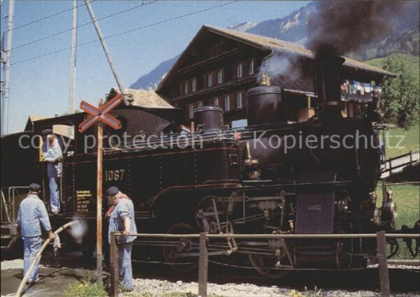 Lokomotive HG 3/3 1067 ex Brünig Ballenberg-Dampfb