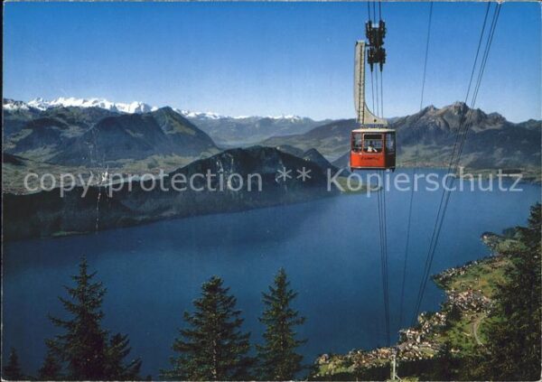 Seilbahn Weggis-Rigi Kaltbad Vierwaldstättersee
