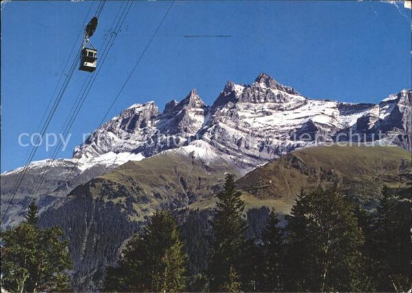 Seilbahn Planachaux Champery Dents du Midi