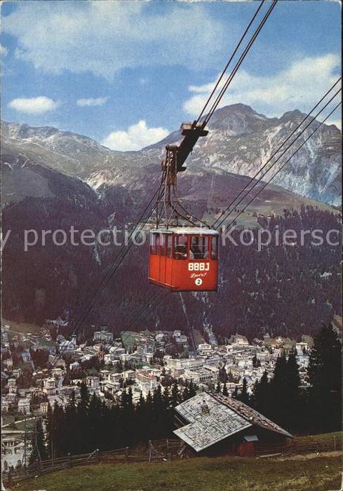 Seilbahn Brämabüel-Jakobshorn Davos Schatzalp Sc