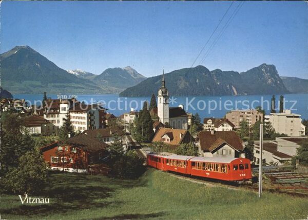 Zahnradbahn Rigi-Bahn Vitznau Vierwaldstättersee Bu
