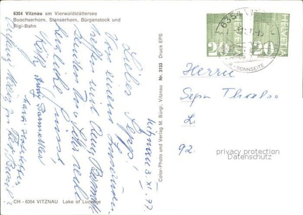 Zahnradbahn Rigi-Bahn Vitznau Vierwaldstättersee Bu – Bild 2