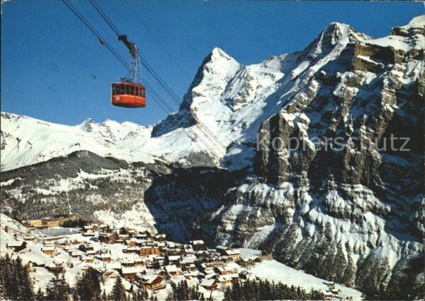 Seilbahn Schilthorn Mürren Eiger Mönch