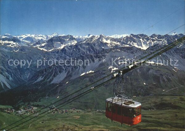 Seilbahn Arosa-Weisshorn Berninagruppe