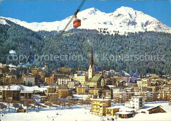 Seilbahn Davos Schatzalp Schiahörner
