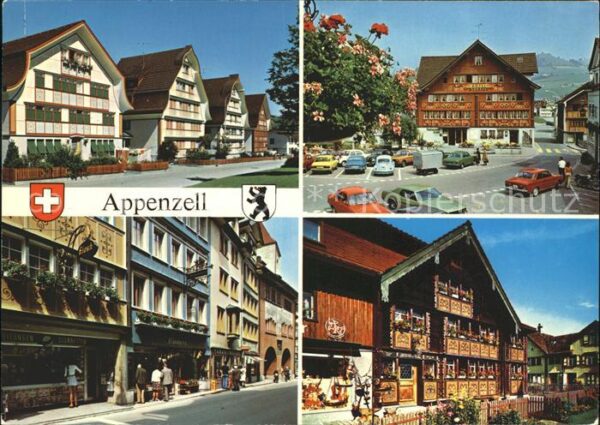 appenzell Malerische Dorfpartien