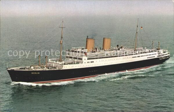Dampfer Oceanliner MS Berlin 19100 BRT
