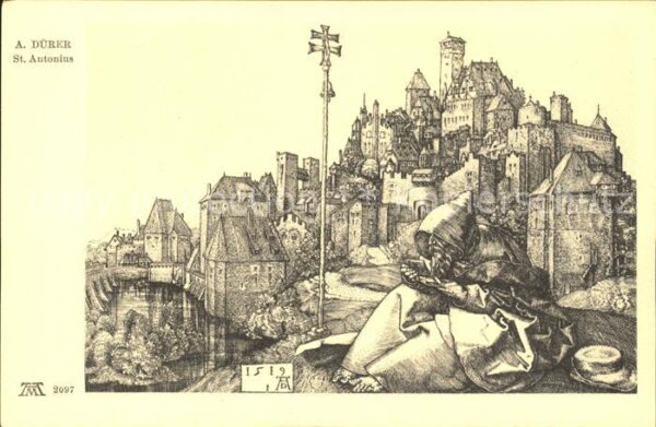 Duerer Albrecht Nuernberg St. Antonius Nr. 2097 F.A.-Ackermann's-