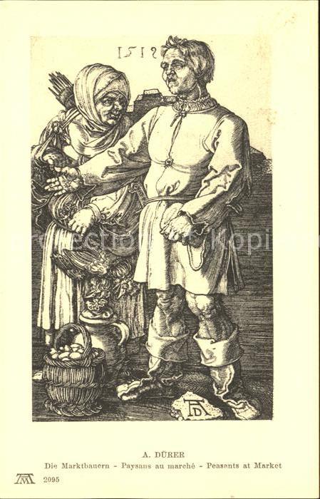 Duerer Albrecht Nuernberg Die Marktbauern Nr. 2095 F.A.-Ackermann