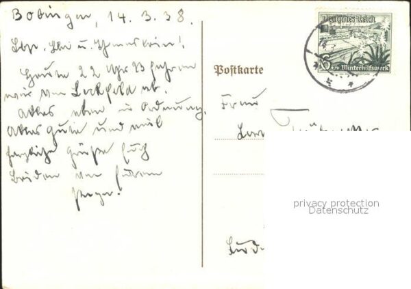 Kuenstlerkarte K. Freitag Erntesegen – Bild 2