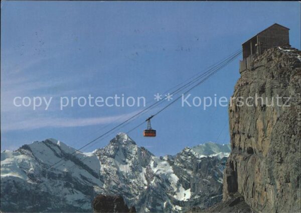Seilbahn Schilthorn Mürren Station Birg Gspalten