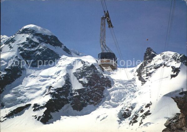 Seilbahn Klein Matterhorn Zermatt Breithorn
