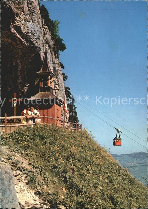 Seilbahn Wildkirchli Trachtenkinder